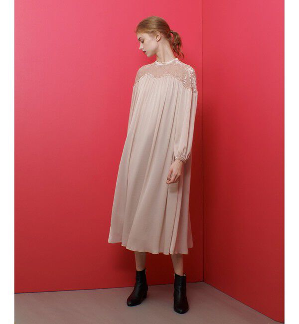 LOULOU WILLOUGHBY「【LOULOU WILLOUGHBY】オパールフラワーワンピース」|ドレス|