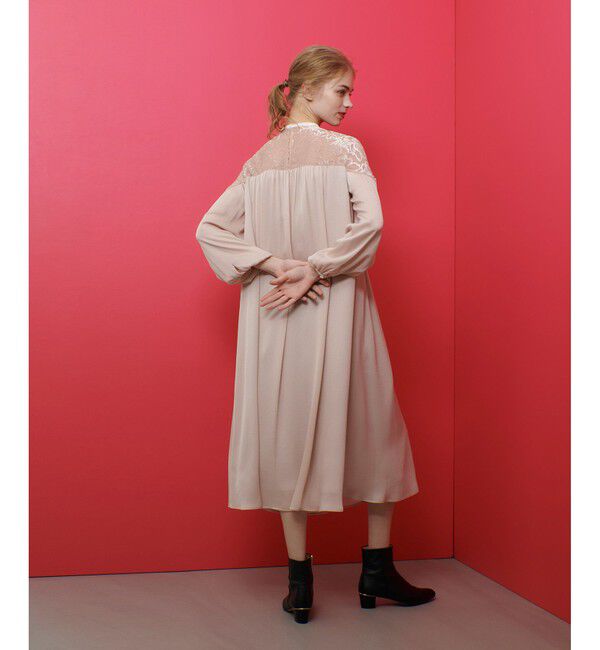 LOULOU WILLOUGHBY「【LOULOU WILLOUGHBY】オパールフラワーワンピース」|ドレス|