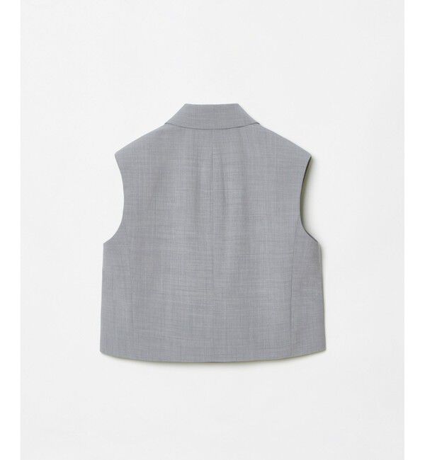 allureville「ストレッチトロショートジレ」|ベスト・ジレ|