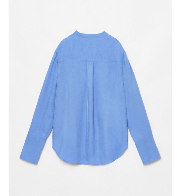 allureville「フリュイドオーバーラップブラウス」|シャツ・ブラウス|