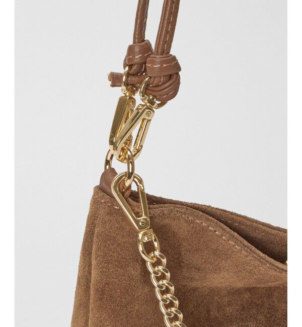 allureville「スエードチェーン２WAYショルダーバッグ」|ショルダー・メッセンジャー|