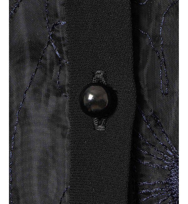 LOULOU WILLOUGHBY「【LOULOU WILLOUGHBY】オーガンジーフラワー刺繍ワンピース」|ワンピース|