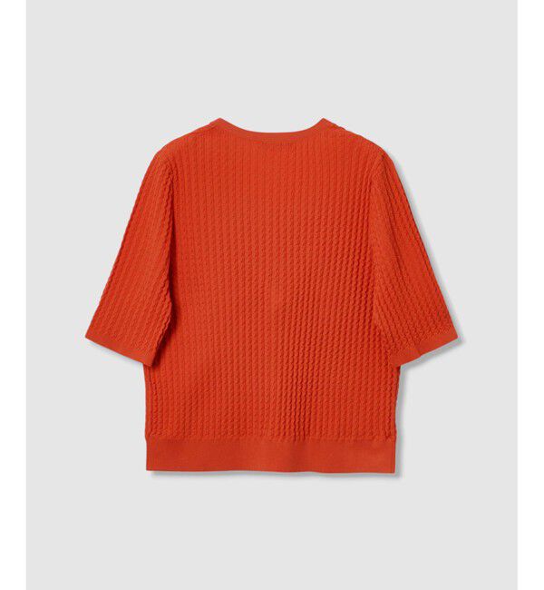 allureville「ソチッドウェービーV プルオーバー」|カーディガン|