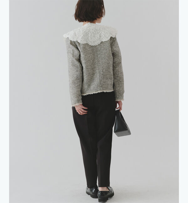 titivate「シアーフリル襟付シャツブラウス」|シャツ・ブラウス|