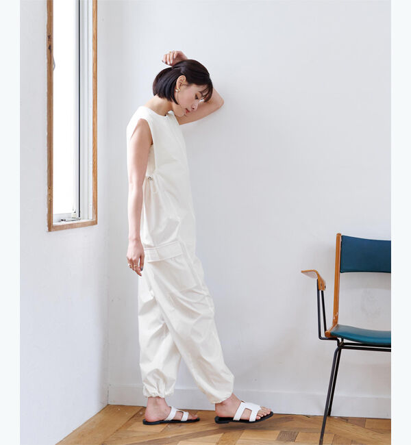 ur's「【小西翼さんコラボアイテム】撥水ノースリーブオールインワン/ラッシュガード」|オールインワン|