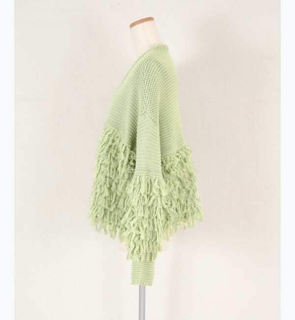 titivate「フリンジニットカーディガン」|ニット・セーター|