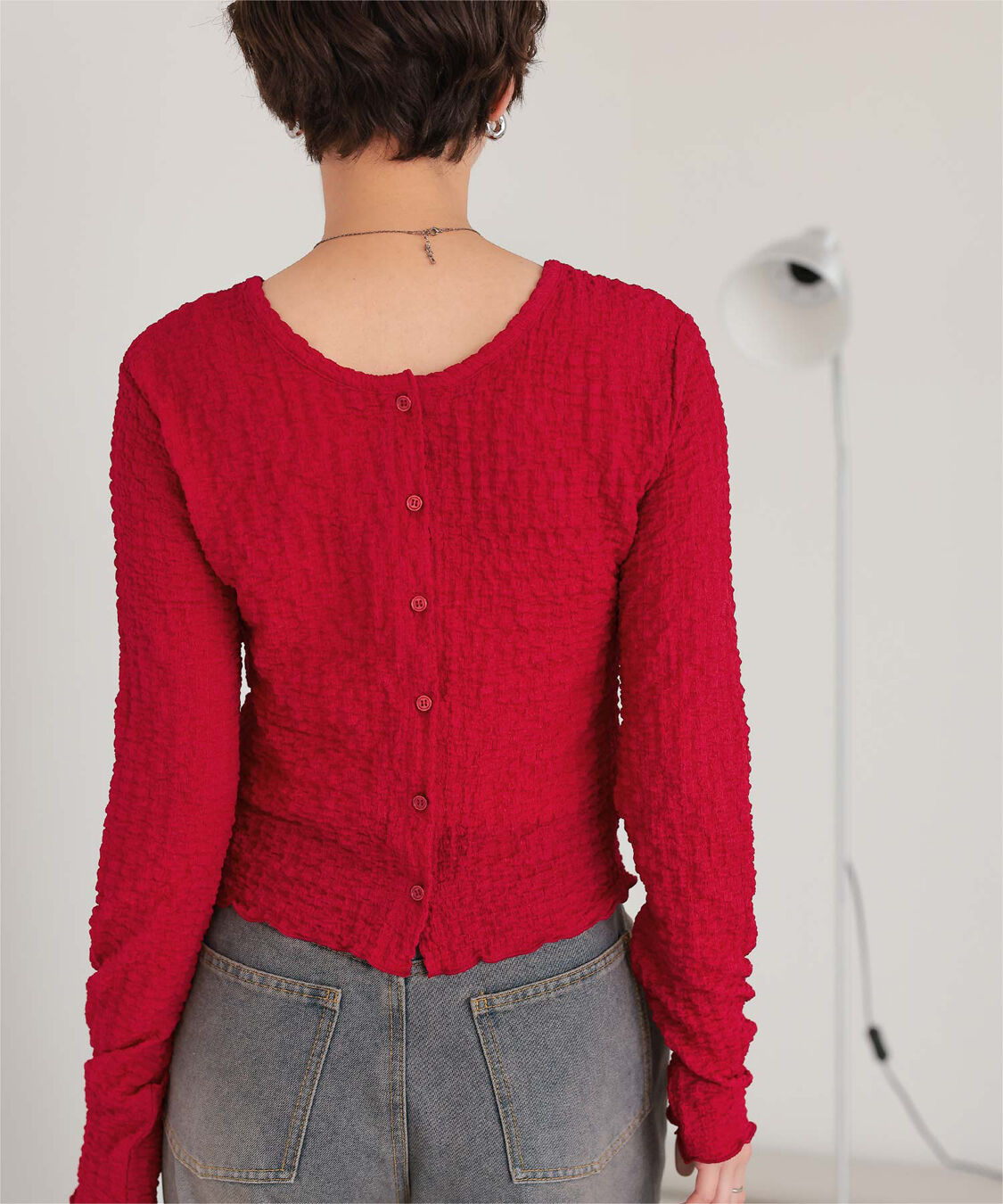 titivate「前後2wayポコポコジャガードトップス」|Tシャツ・カットソー|