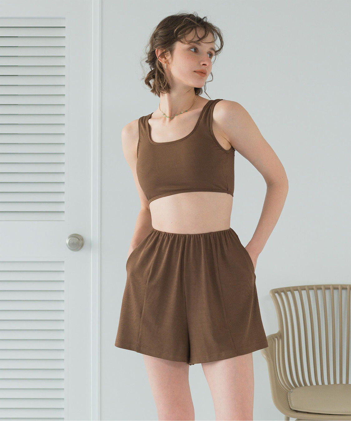 SEA DRESS「4点ｾｯﾄ/ﾍﾑﾗｲﾝﾗｯｼｭｶﾞｰﾄﾞ&times;ﾋﾞｷﾆ/水着」|ビキニ|