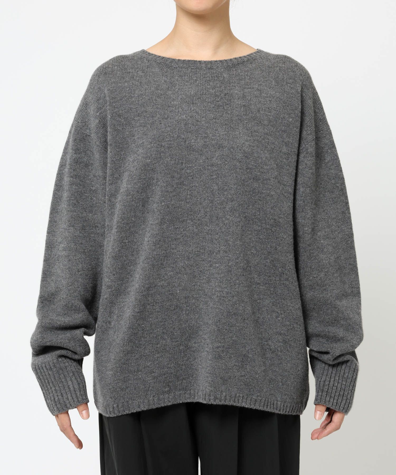 BABYLONE「ウルグアイウールニットプルオーバー」|ニット・セーター|