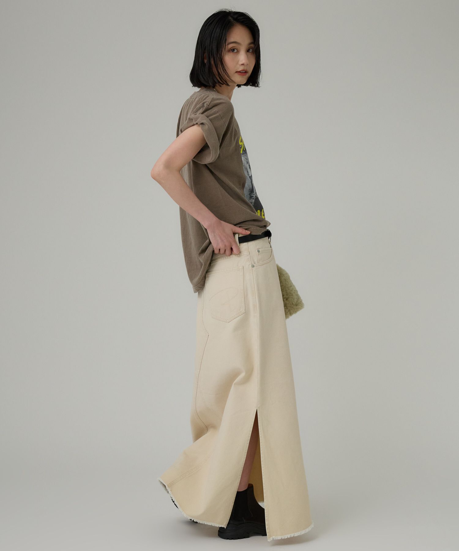 BABYLONE「カツラギロングスカート」|スカート|