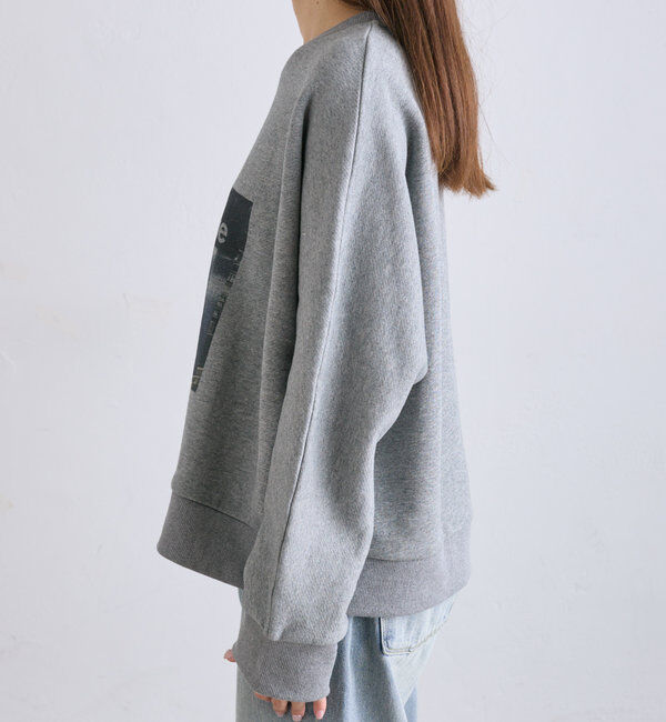  「フォトプリントスウェットプルオーバー」|プルオーバー|