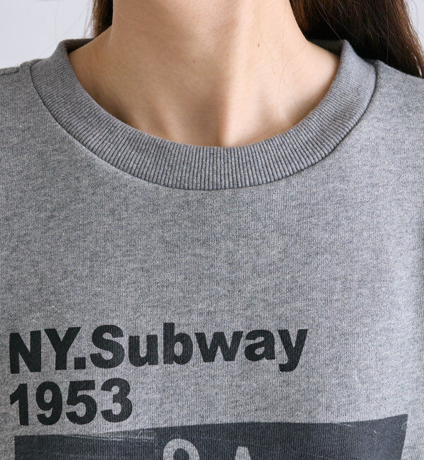  「フォトプリントスウェットプルオーバー」|プルオーバー|