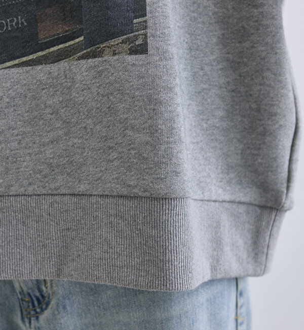  「フォトプリントスウェットプルオーバー」|プルオーバー|