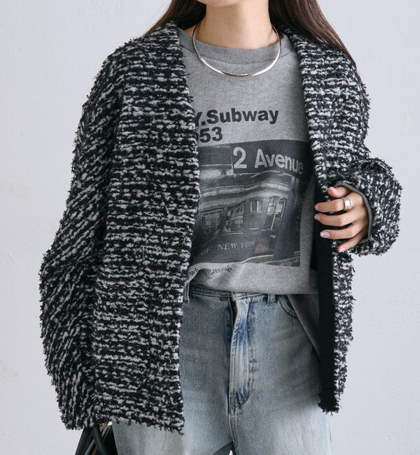  「フォトプリントスウェットプルオーバー」|プルオーバー|