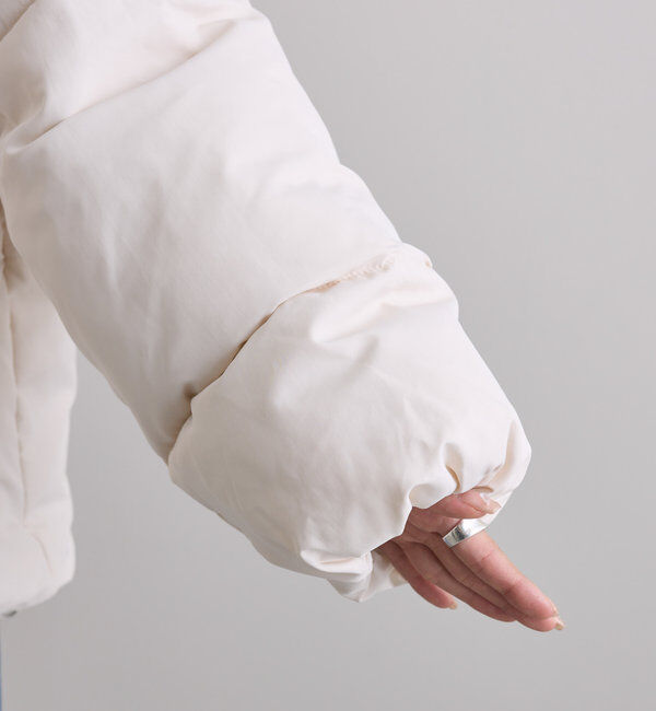  「【WEB限定】裾ラウンドフェイクダウンジャケット」|ダウン|