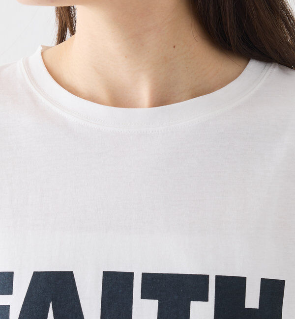  「【汗シミ防止素材】シンプルロゴTシャツ」|Tシャツ・カットソー|