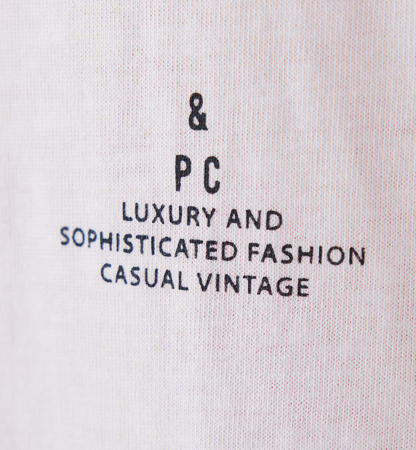  「【汗シミ防止素材】シンプルロゴTシャツ」|Tシャツ・カットソー|