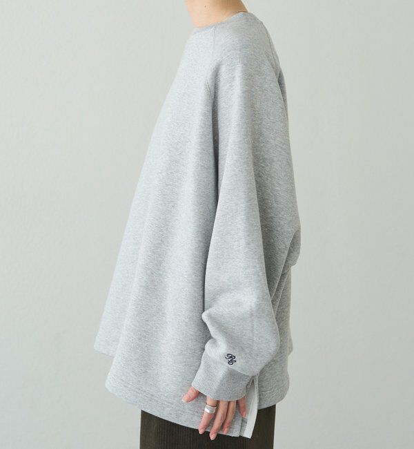  「裏起毛ポンチョスウェットプルオーバー」|プルオーバー|