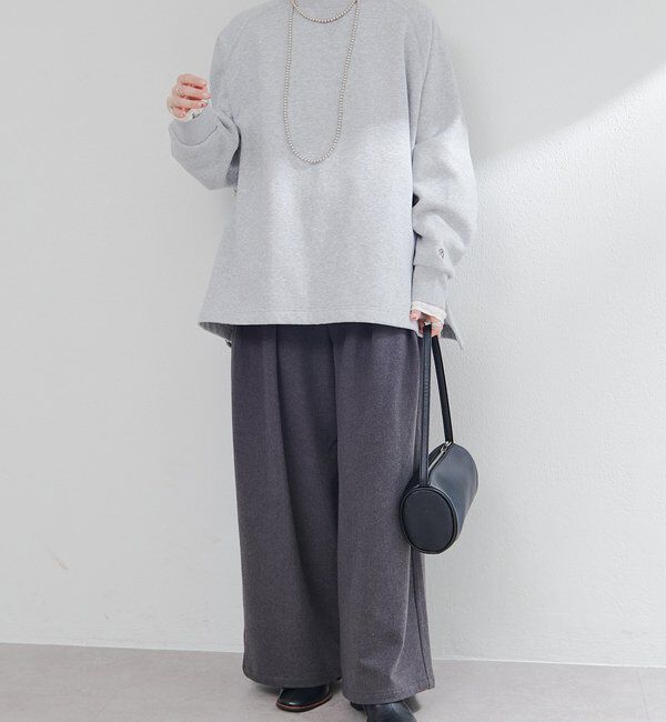  「裏起毛ポンチョスウェットプルオーバー」|プルオーバー|