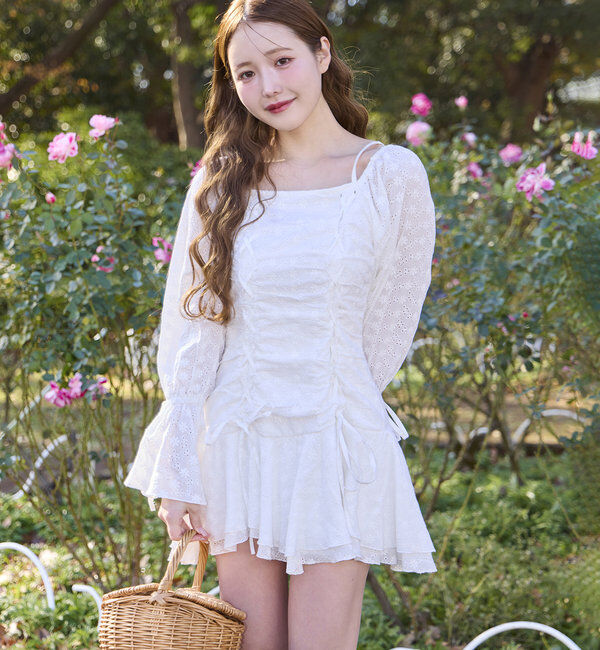  「【2WAY仕様】ドロストチュニック」|ワンピース|