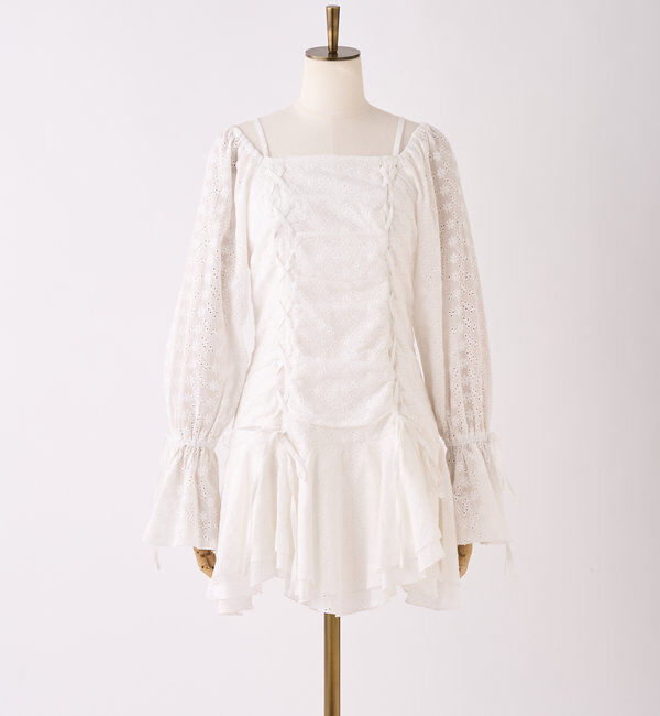  「【2WAY仕様】ドロストチュニック」|ワンピース|