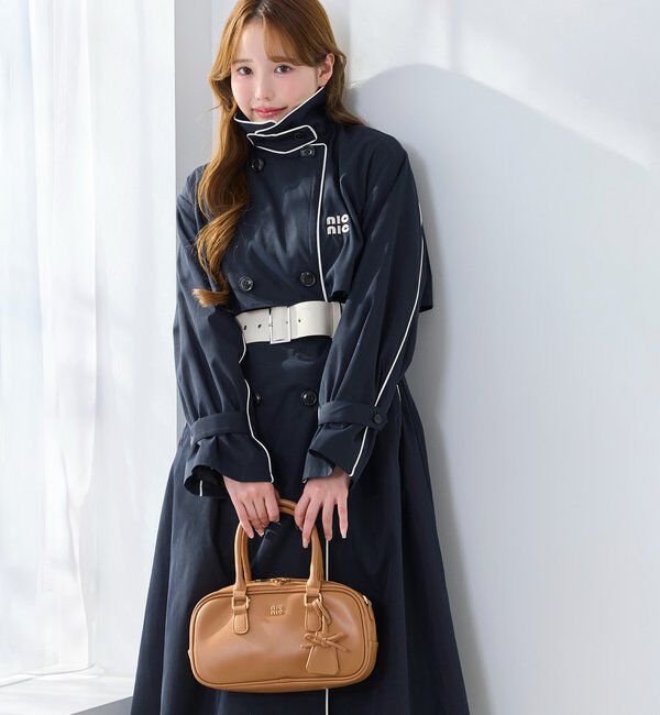  「【オリジナルロゴ入り】配色トレンチコート」|その他|