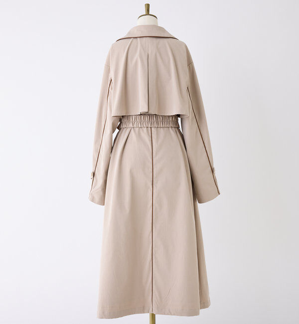  「【オリジナルロゴ入り】配色トレンチコート」|その他|