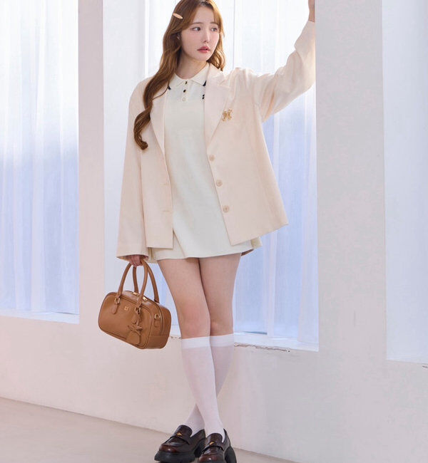  「バックレースアップテーラージャケット」|テーラードジャケット|