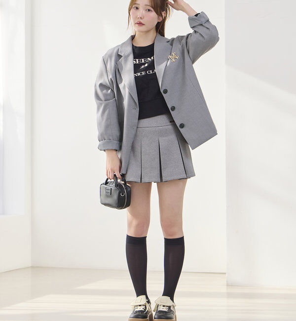  「バックレースアップテーラージャケット」|テーラードジャケット|