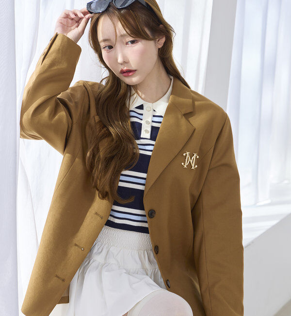  「バックレースアップテーラージャケット」|テーラードジャケット|