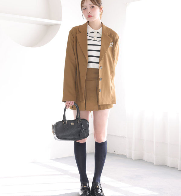  「バックレースアップテーラージャケット」|テーラードジャケット|