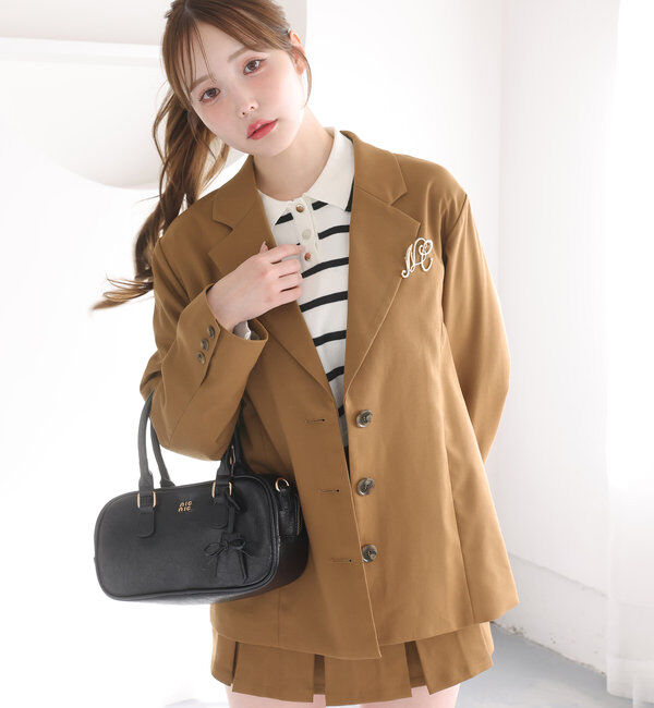  「バックレースアップテーラージャケット」|テーラードジャケット|