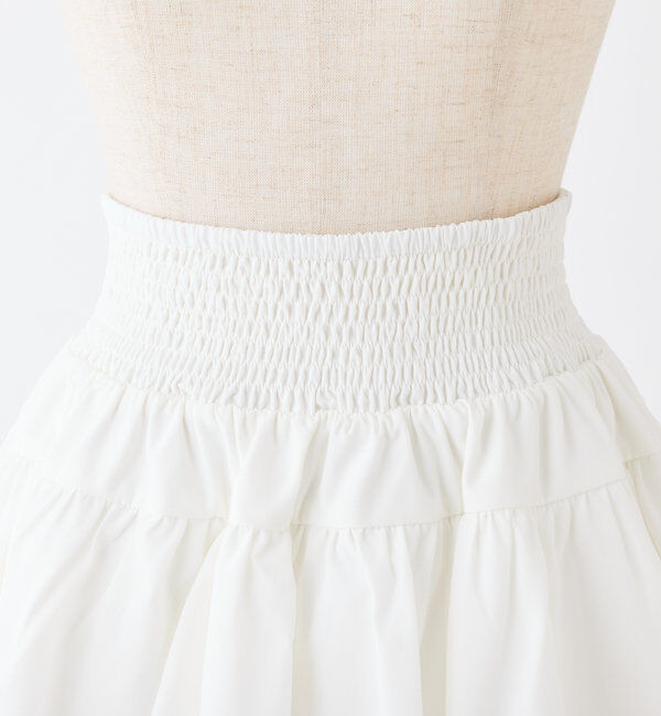  「ティアードミニスカート」|スカート|