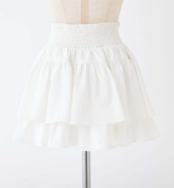 「ティアードミニスカート」|スカート|