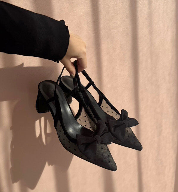  「ビッグリボンポインテッドパンプス」|その他|その他1