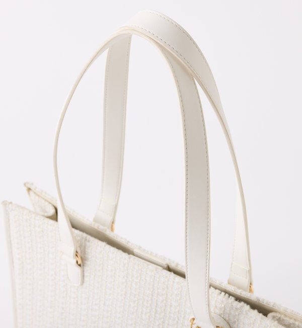  「【LouLoumei】8色展開／ハートチャーム付きトートバッグ／自立可能」|トートバッグ|