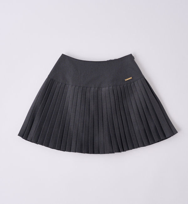  「【WEB限定リバイバル】プレート付きプリーツミニスカート」|スカート|
