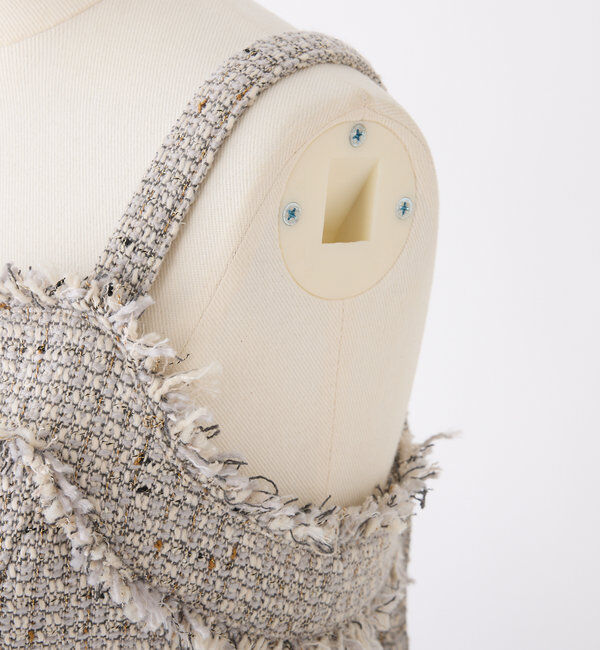  「【megumi企画】ツイードジャンスカ／再販売／新色追加」|ワンピース|