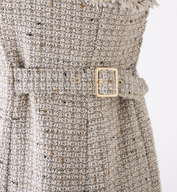  「【megumi企画】ツイードジャンスカ／再販売／新色追加」|ワンピース|