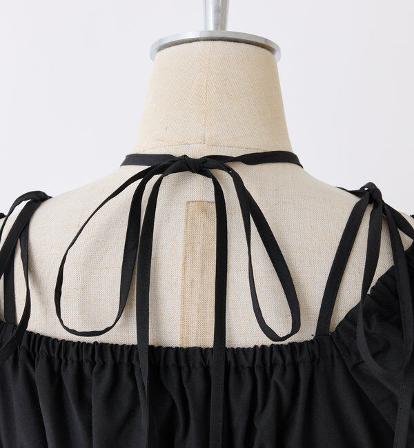  「【ウエスト細見え】シャーリングアソートワンピ」|ワンピース|