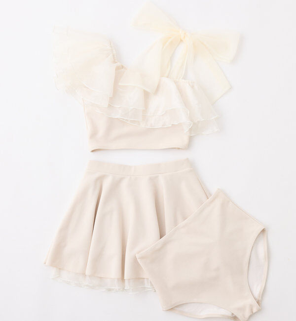  「swimwear/肩リボンワンショル(3点セット)」|その他|