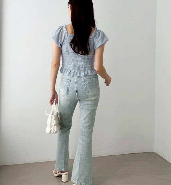  「シャーリングブラウス」|シャツ・ブラウス|