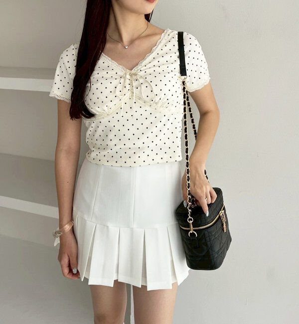  「チャーム付きキルティングバニティバッグ」|ショルダー・メッセンジャー|