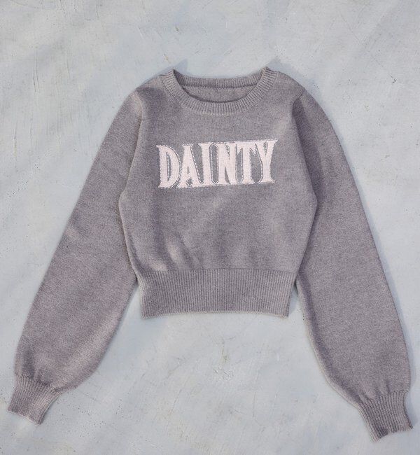  「アソートロゴニット」|ニット・セーター|