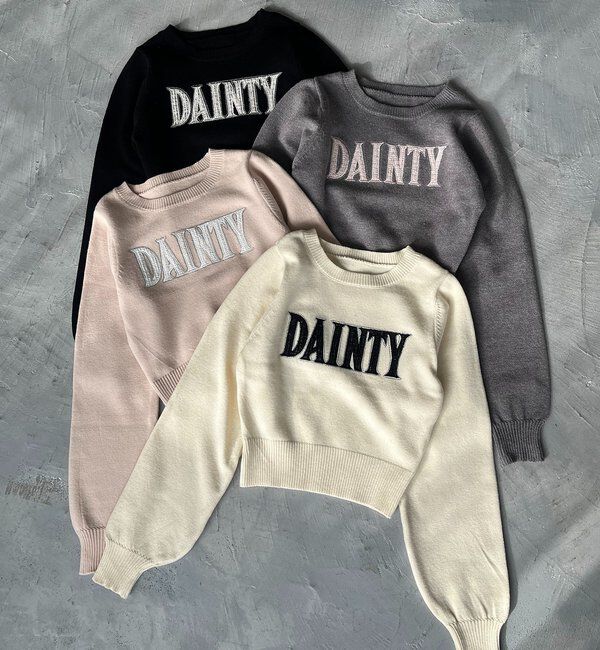  「アソートロゴニット」|ニット・セーター|