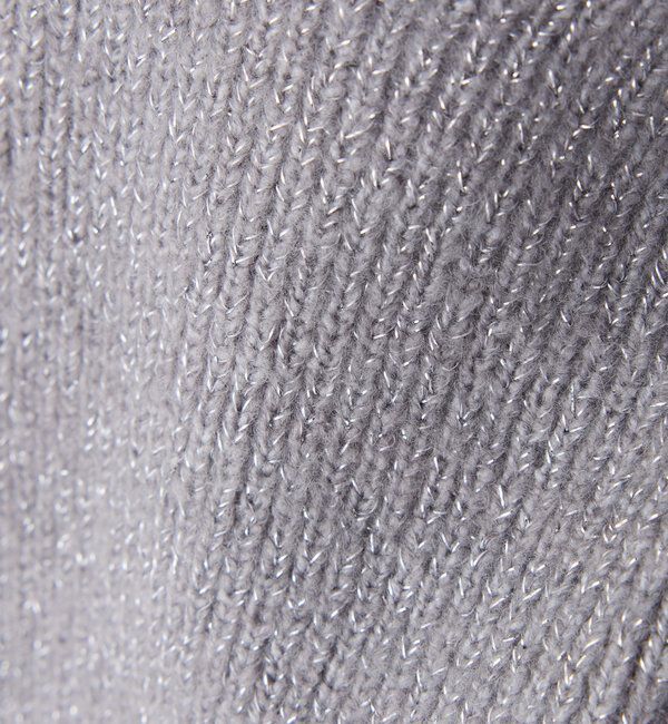  「リボン付きオフショルニットワンピ」|ワンピース|