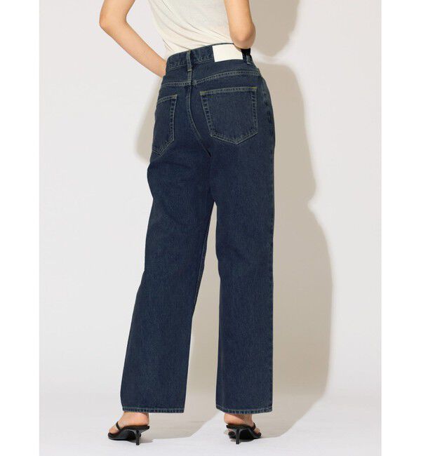 MIDIUMISOLID「MIDIUMISOLID for Ladies ハイウエストストレートデニム」|デニム|