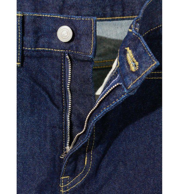 MIDIUMISOLID「MIDIUMISOLID for Ladies ハイウエストストレートデニム」|デニム|