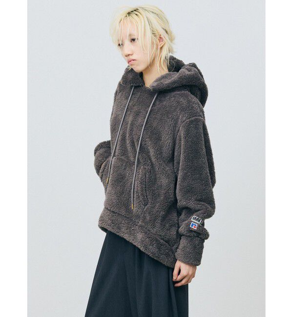 MARMARMAR「RUSSELL &times;MARMARMAR ボアフーディ」|Tシャツ・カットソー|