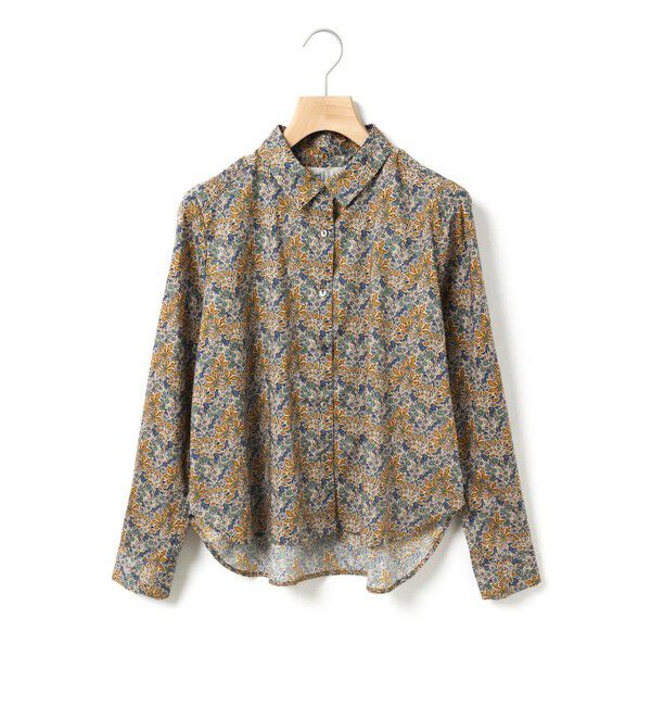 MidiUmi「MidiUmi リバティプリントシャツ」|シャツ・ブラウス|